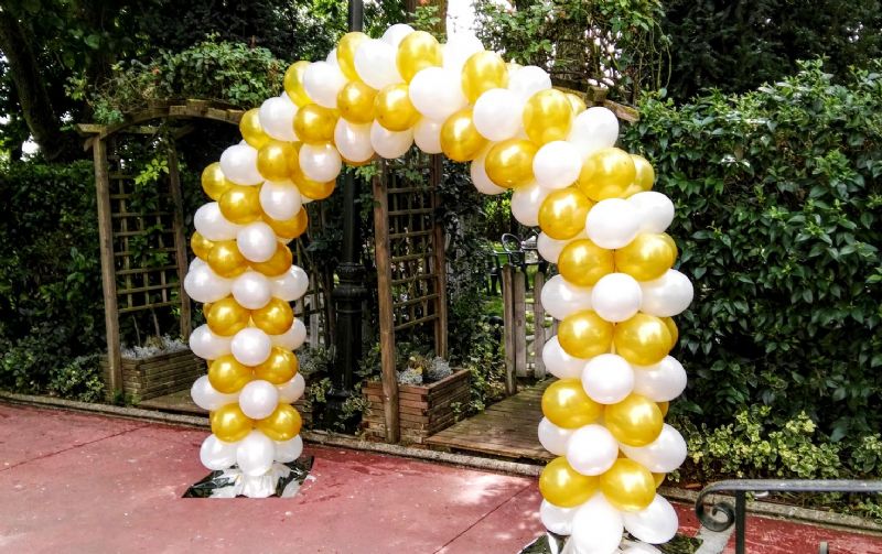 Arco de globos para boda