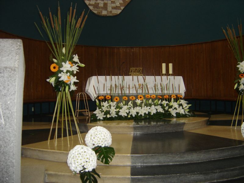 Flores boda San Jos Obrero, Zamora