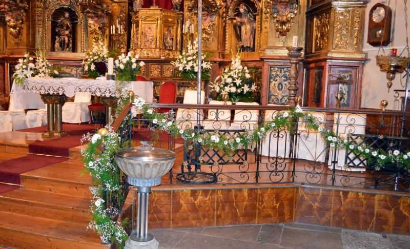 Ramos de novia y flores para bodas en La Bóveda