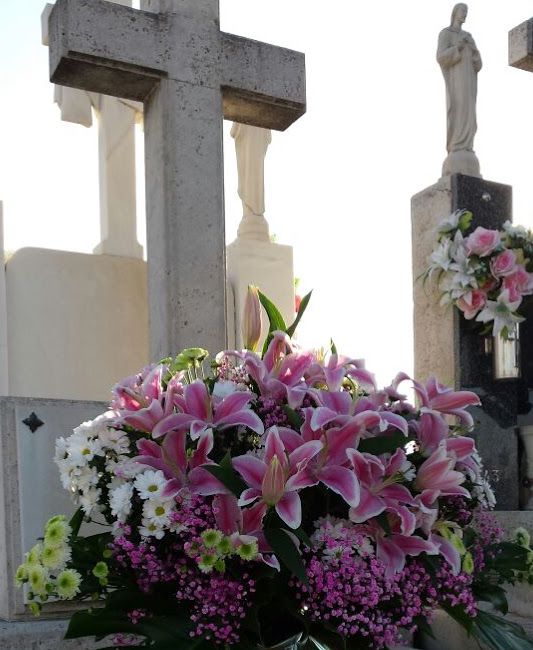 Flores cementerio
