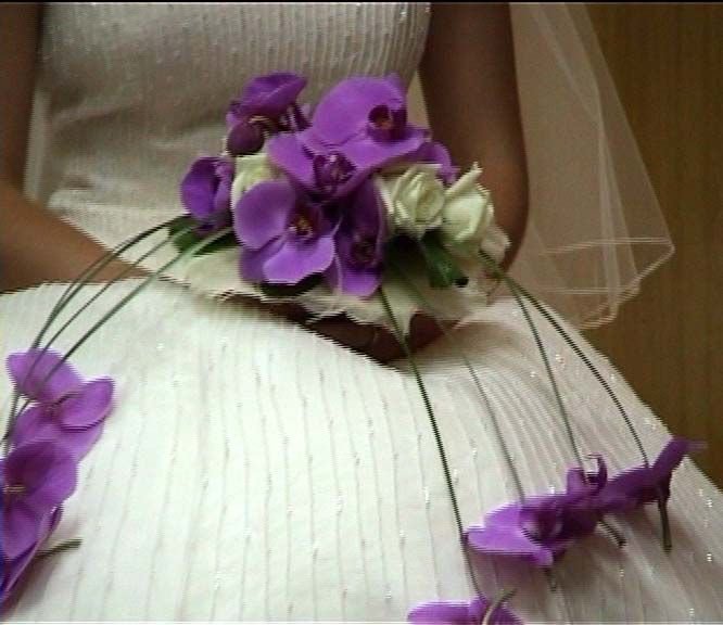 Ramos de novia con orquidea phalaenopsis