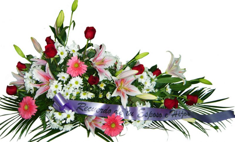 Centros de flores funerarios para enviar a un tanatorio