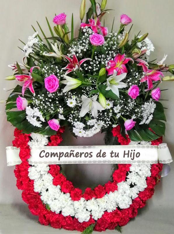 Corona flores Zamora