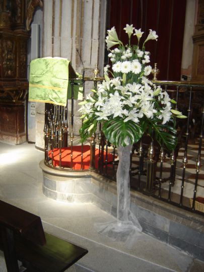 Flores boda Catedral de Zamora