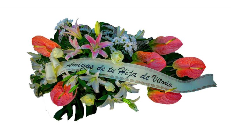 Envío de ramos y coronas de flores para difuntos al tanatorio de Villafáfila