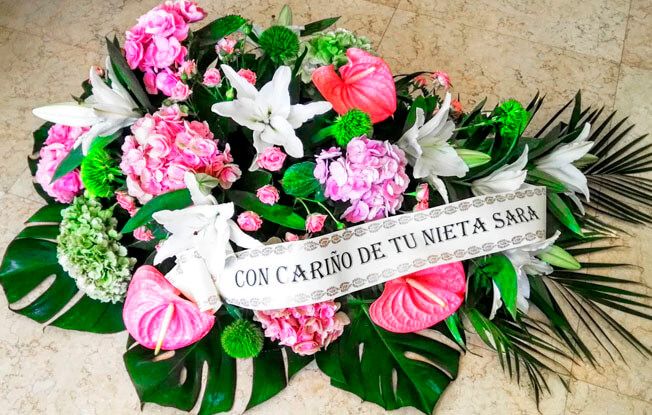 flores para tanatorios de Zamora