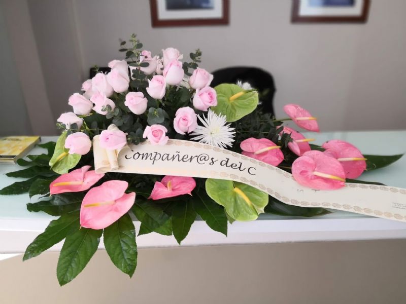 Flores de difuntos para el tanatorio de Alcañices