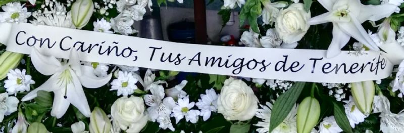 Cintas para coronas de flores