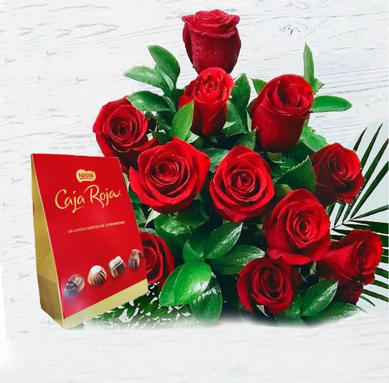 rosas rojas para San Valentín