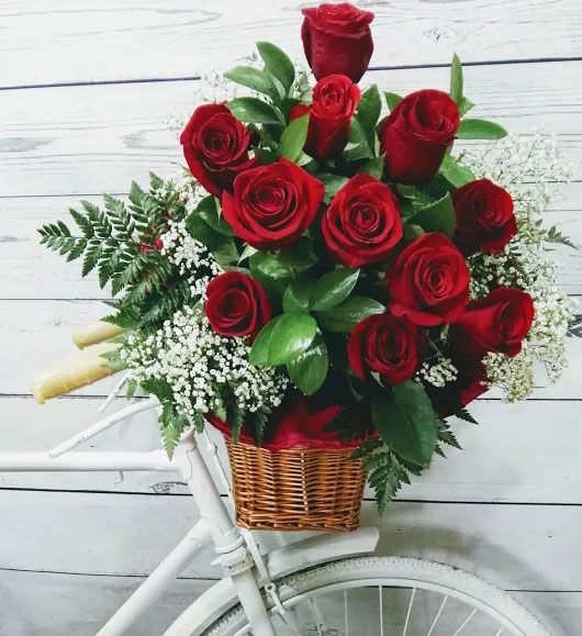 Rosas el día de los enamorados. Rosas rojas San Valentín