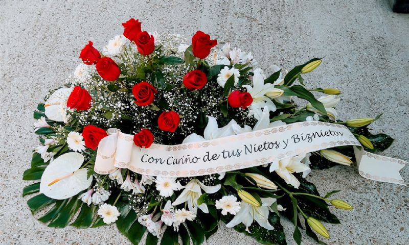 Envío de flores para difuntos a tanatorios de Alcorcón