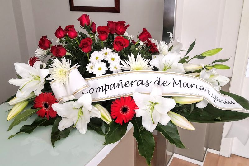 Envío de flores para difuntos a tanatorios de Gijón