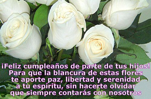 frases de amor para un ramo de flores blancas