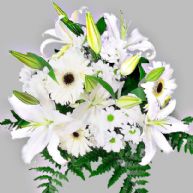 Ramo de flores blanco