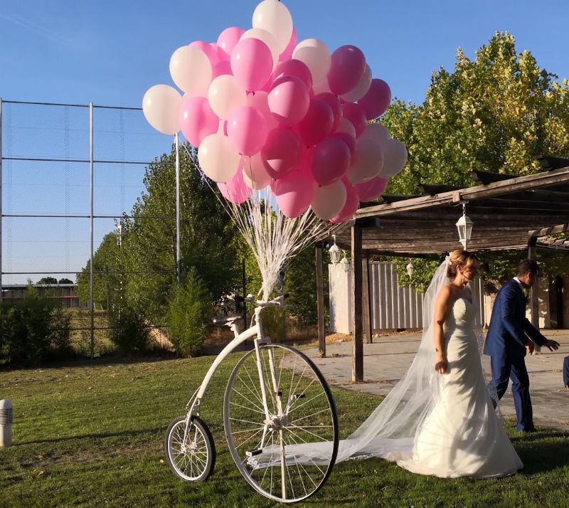 de globos de helio en Salamanca